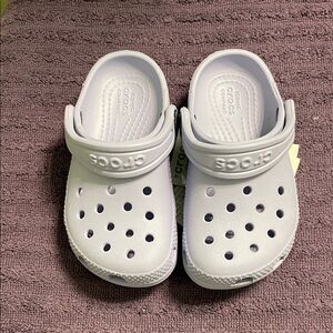 CROCS Toddler Classic Clogs in Mystic Purple